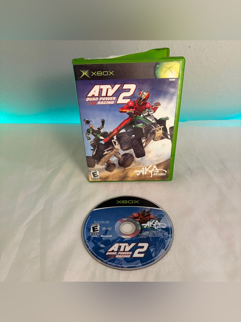 ATV Quad Power Racing 2 Xbox Original 2003 No Manual Disc & Case Only Tested